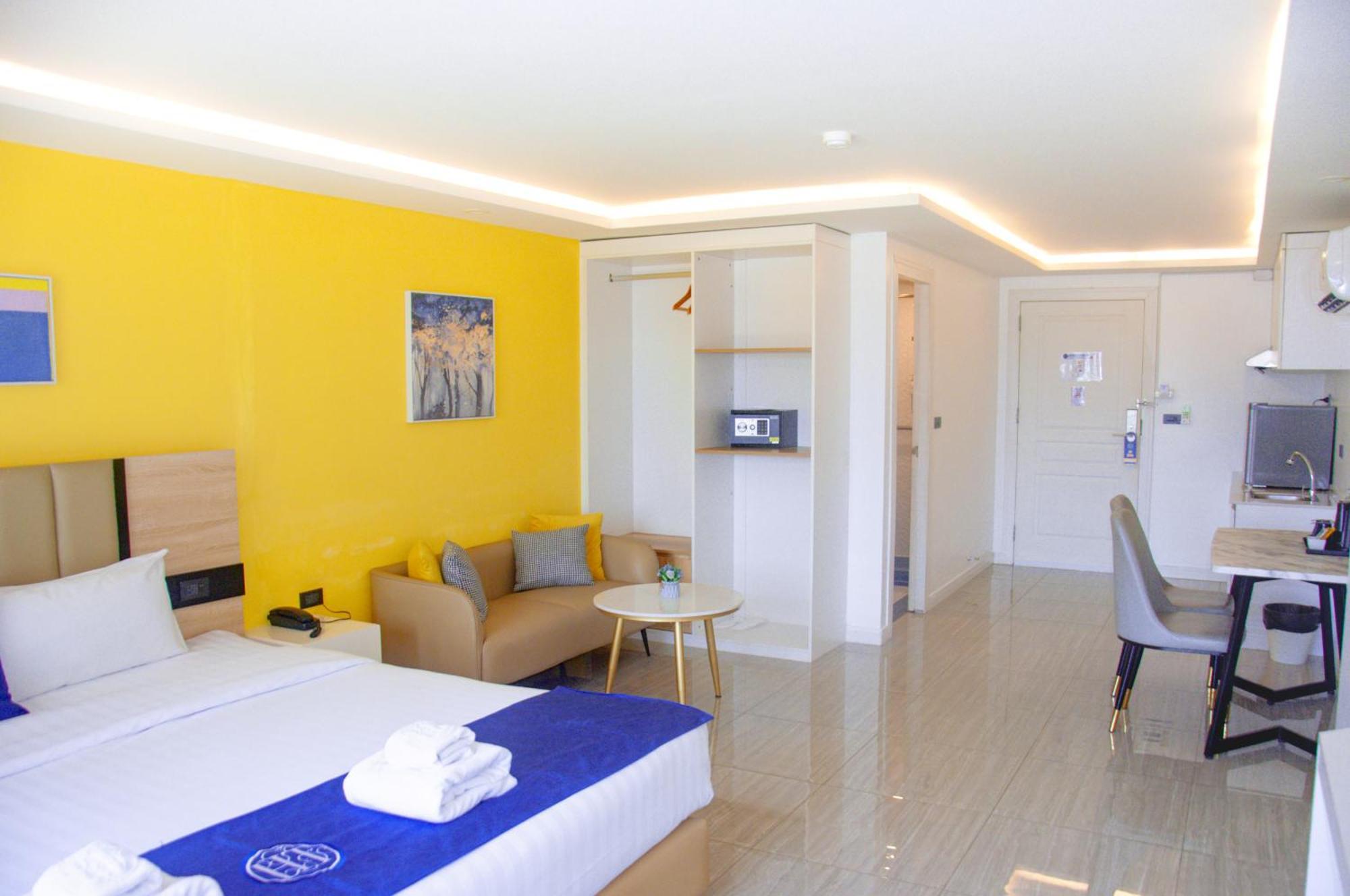 Ht9 Hotel Bãi biển Jomtien Ngoại thất bức ảnh