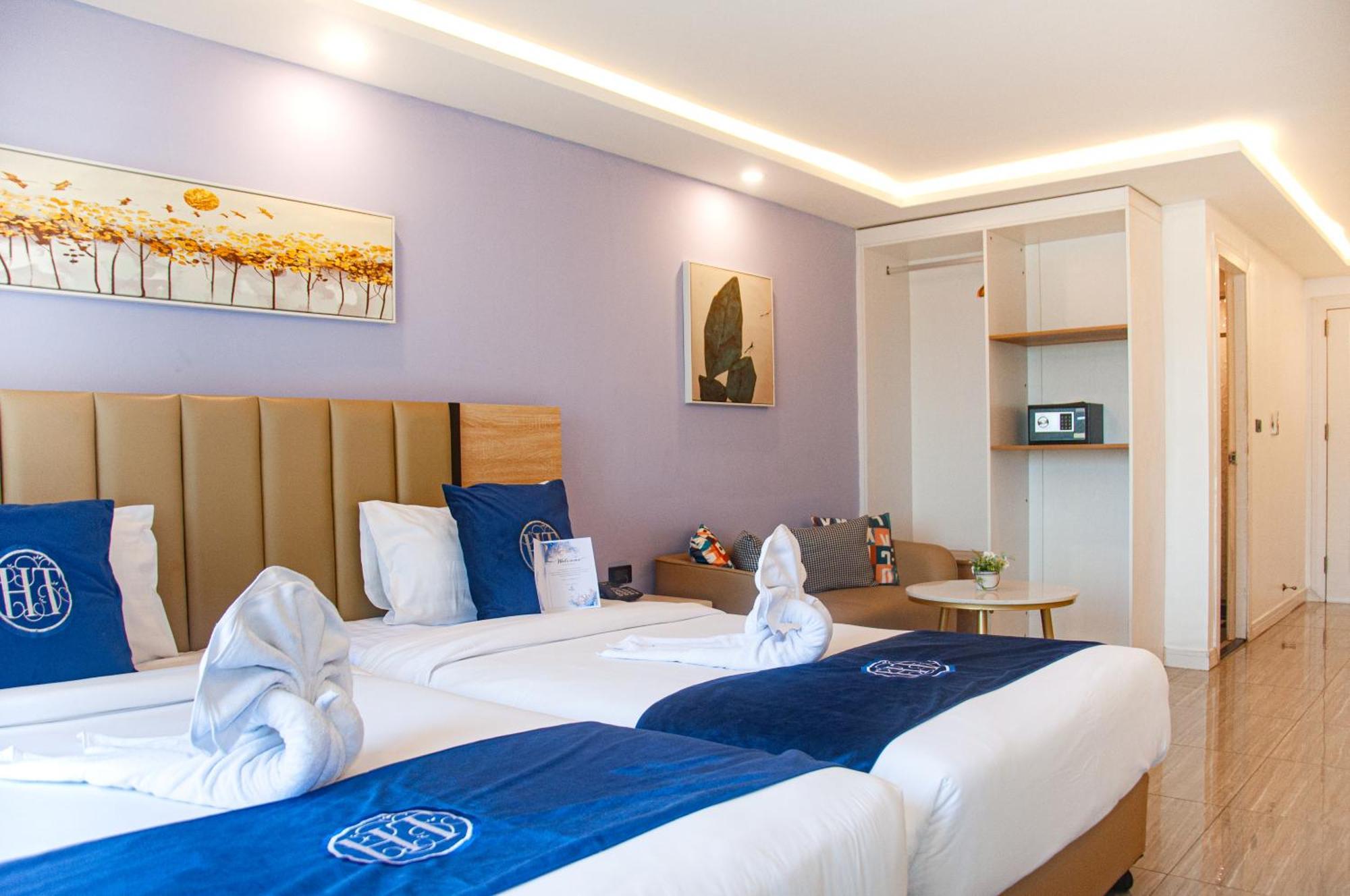 Ht9 Hotel Bãi biển Jomtien Ngoại thất bức ảnh