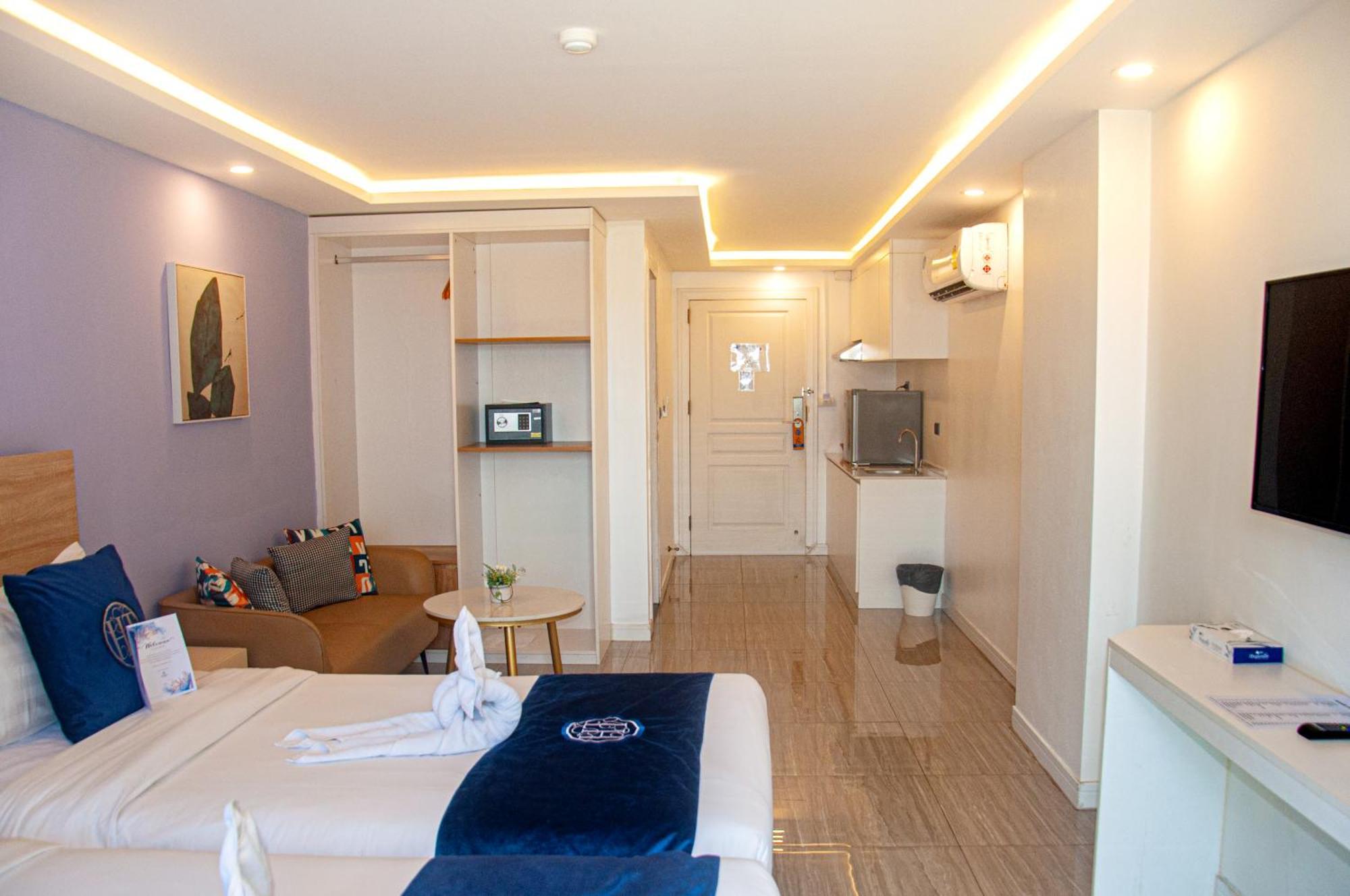 Ht9 Hotel Bãi biển Jomtien Ngoại thất bức ảnh