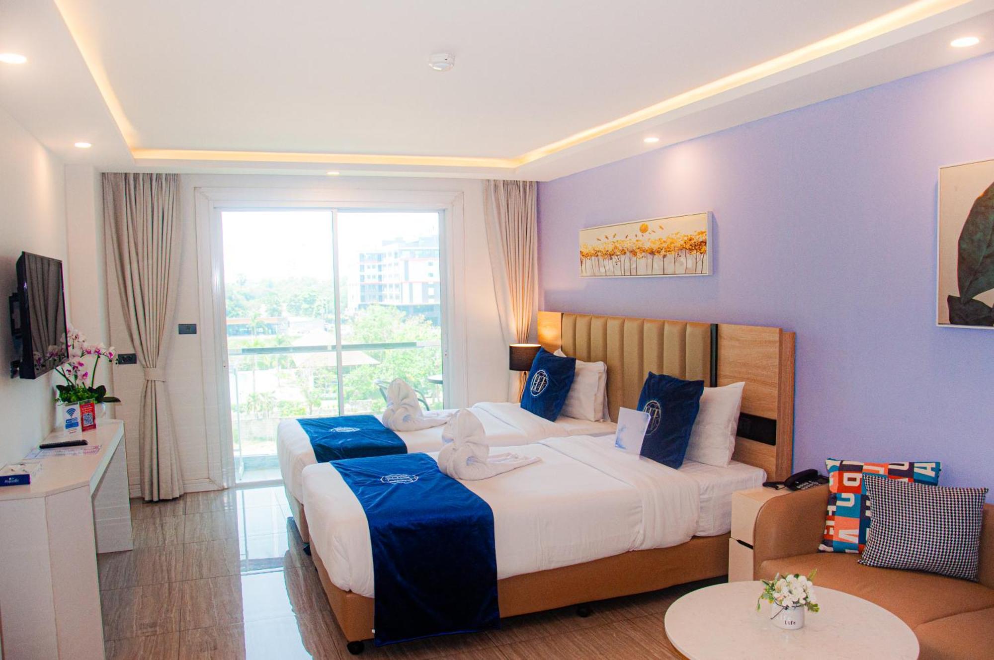Ht9 Hotel Bãi biển Jomtien Ngoại thất bức ảnh